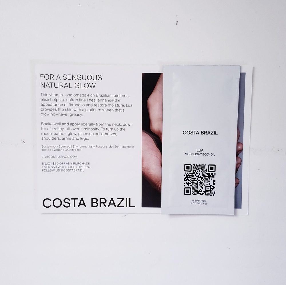 ⭐4/$15 Costa Brazil Lua Moonlight Body Oil